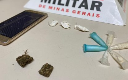 Polícia Militar apreende drogas na Rodovia BR 040 após denúncia