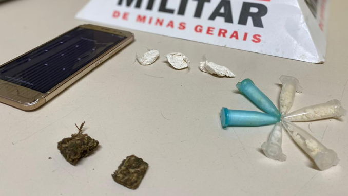 Polícia Militar apreende drogas na Rodovia BR 040 após denúncia