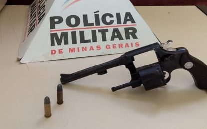 Menor é apreendido por posse de arma de fogo em Barbacena