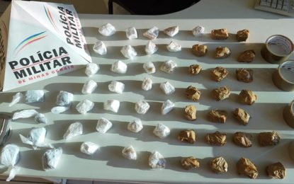 Menor é apreendido por tráfico de drogas no bairro Grogotó, em Barbacena