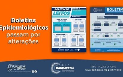Barbacena: Boletins epidemiológicos passam por alterações
