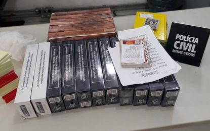 Polícia Civil cumpre mandado de busca em estabelecimento comercial em Barbacena