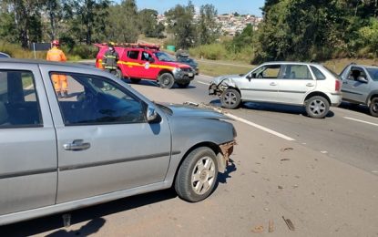 Acidente na BR-040, em Conselheiro Lafaiete.