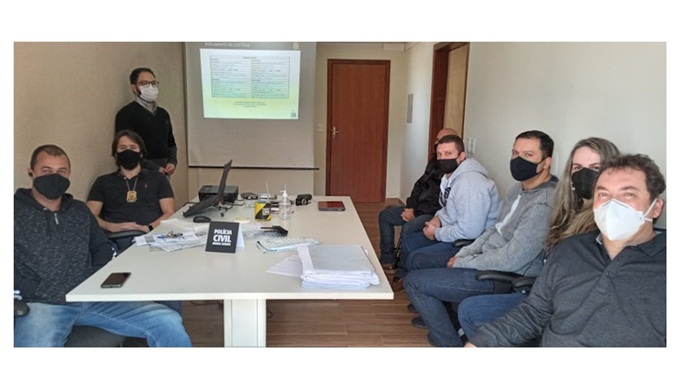 Polícia Civil realiza reunião sobre cadeia de custódia em São João del Rei