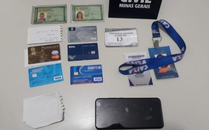 Polícia Civil prende em flagrante suspeita de estelionato em Barbacena