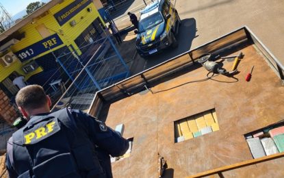 Polícia Rodoviária Federal apreende 360 quilos de maconha em Patos de Minas