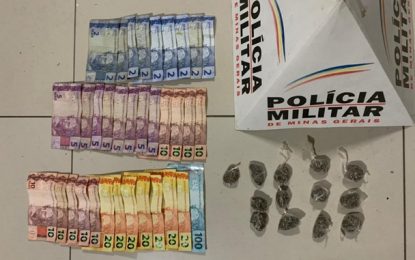 Menor é apreendido por Tráfico de drogas, em Barbacena