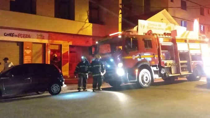 Vazamento de gás em lanchonete deixa uma pessoa ferida