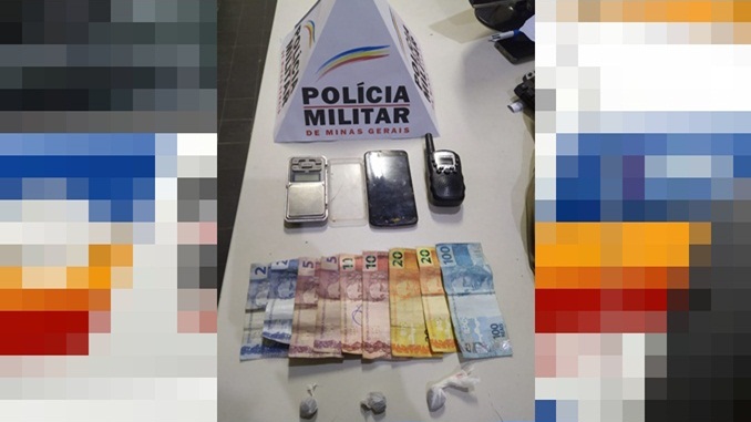 Homem é preso por tráfico de drogas, em São João del-Rei