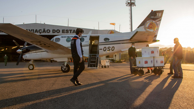 Barbacena recebe nova remessa de vacinas e também kits de intubação