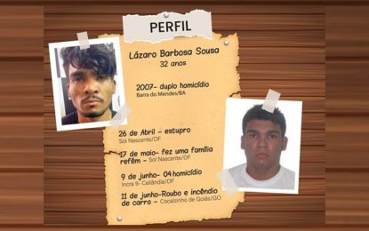 Lázaro troca tiros com polícia e foge novamente; Força Nacional é acionada