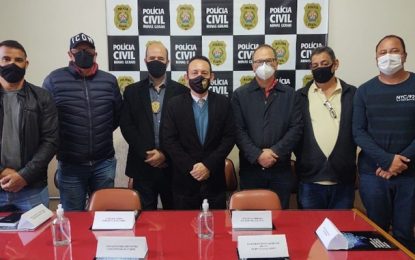 Reunião de inspetorias debate operacionalidade no âmbito do 13° Departamento de Polícia Civil