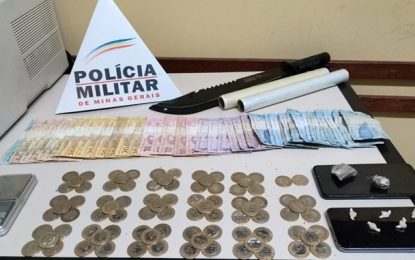 Mãe e filho são detidos acusados de tráfico de drogas, em Ressaquinha