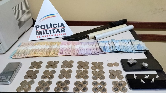 Mãe e filho são detidos acusados de tráfico de drogas, em Ressaquinha