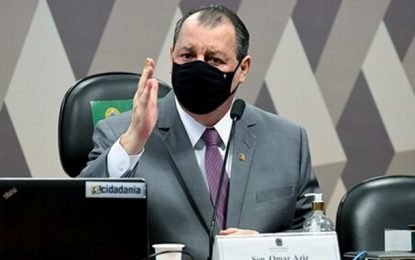 Omar Aziz foi “leviano, desprezível e irresponsável”, diz militares após ataques do senador