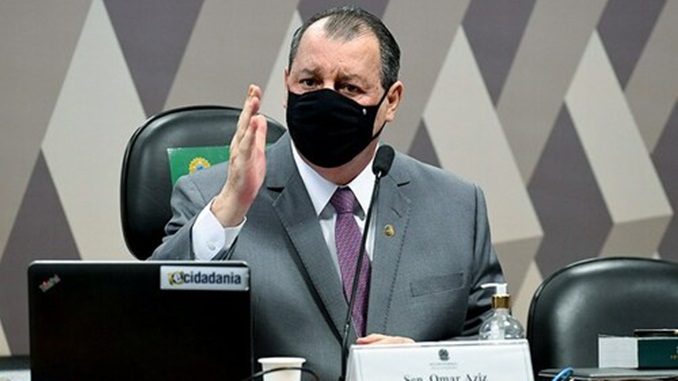 Omar Aziz foi “leviano, desprezível e irresponsável”, diz militares após ataques do senador