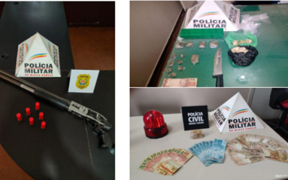 Polícia Militar e Polícia Civil realizam “Operação Saturação” que resulta em grandes apreensões
