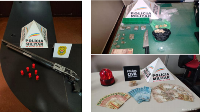 Polícia Militar e Polícia Civil realizam “Operação Saturação” que resulta em grandes apreensões