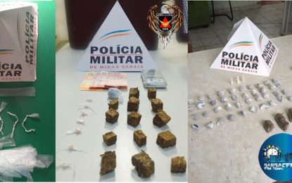 Ocorrências de destaque em Nazareno, São João del-Rei e São Tiago