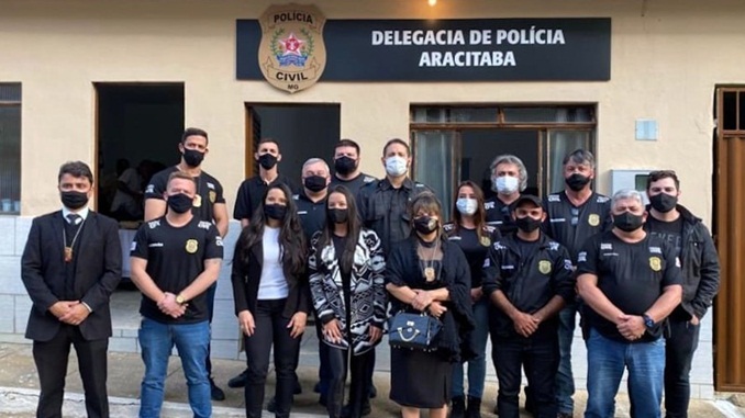 Prefeitura realiza entrega simbólica de novo espaço para delegacia em Aracitaba