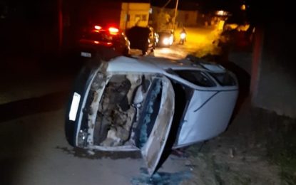 Colisão entre veículos deixa um gravemente ferido na MG-265, próximo ao distrito de Senhora das Dores