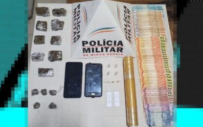 Menor é apreendido com drogas em Barbacena