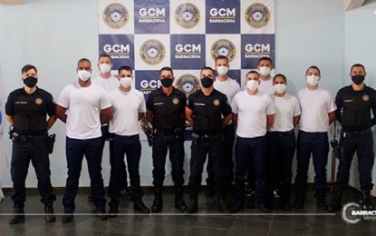 Guardas Municipais tomam posse em Barbacena