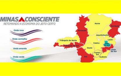 Barbacena, avançou para a onda amarela do programa Minas Consciente