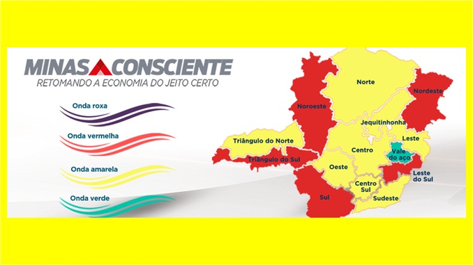 Barbacena, avançou para a onda amarela do programa Minas Consciente