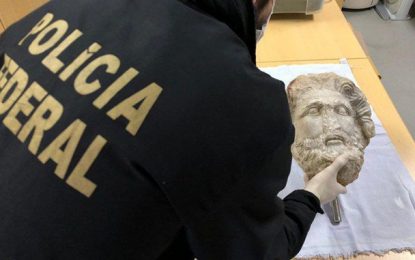 PF apreende obra de arte suspeita de ter sido roubada na Líbia