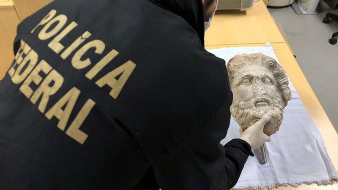 PF apreende obra de arte suspeita de ter sido roubada na Líbia