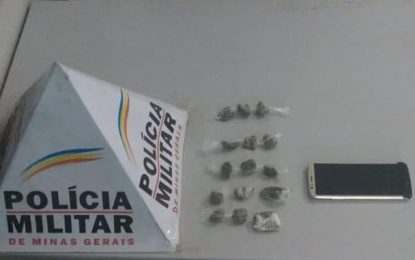 Homem é preso por tráfico de drogas, em Santos Dumont