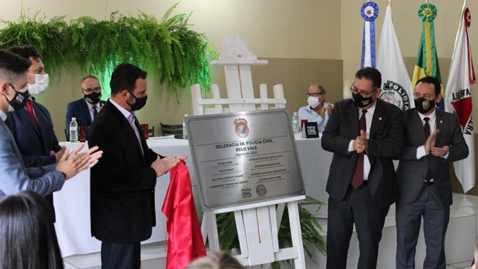 Polícia Civil inaugura nova delegacia no município de Belo Vale