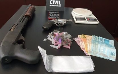 Polícia Civil prende suspeito de posse ilegal de arma de fogo em Conselheiro Lafaiete