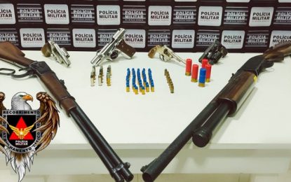 Homem é preso por Posse Irregular de arma de fogo, em São João del-Rei