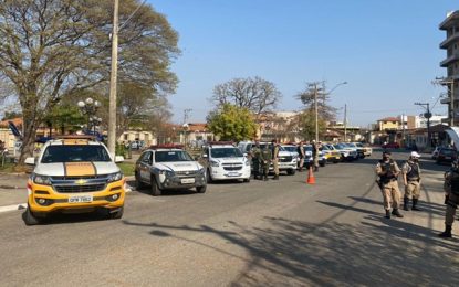 Polícia Militar realiza “Operação Divisa Segura”