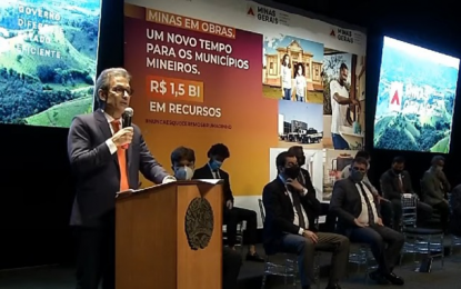 Zema detalha recursos de R$ 1,5 bilhão destinados aos municípios mineiros