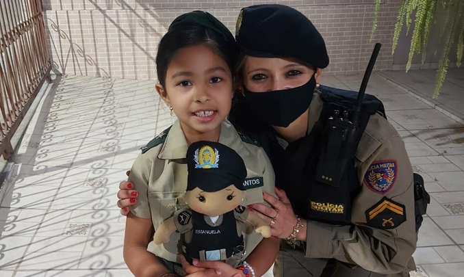 Militares realizam sonho de criança em Barroso