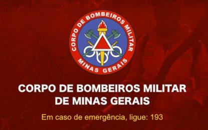 Por telefone, Sargento dos Bombeiros salva criança em São João del-Rei