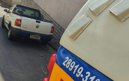 Veículo produto de furto é recuperado, em Conselheiro Lafaiete