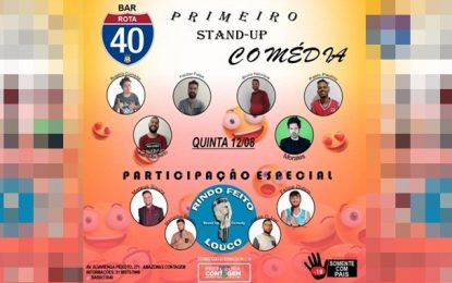 Grupo de comédia de Barbacena o Rindo Feito Louco se apresenta em Contagem