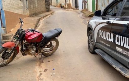 Polícia Civil recupera motocicleta furtada em Santos Dumont