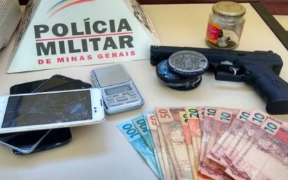 Três homens são presos acusados de participarem de roubo em Barbacena