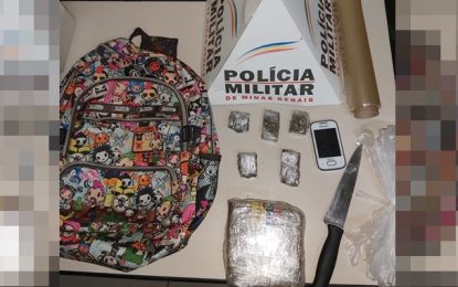 Casal é detido com drogas em Barbacena