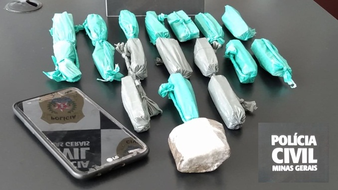 Polícia Civil prende homem por tráfico de drogas em Conselheiro Lafaiete