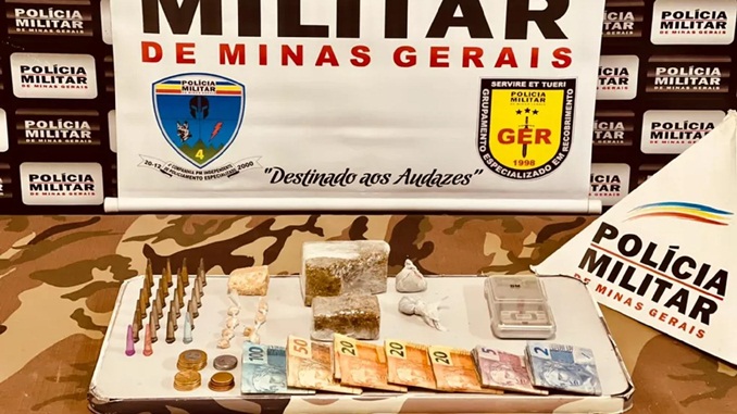 Alvo de denúncias, grupo é preso com drogas e dinheiro em Juiz de Fora