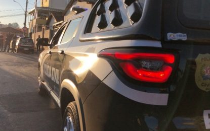 Polícia Civil prende quatro suspeitos de homicídio ocorrido na cidade de Ouro Branco