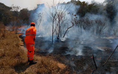 Atualização sobre o incêndio na Serra de São José