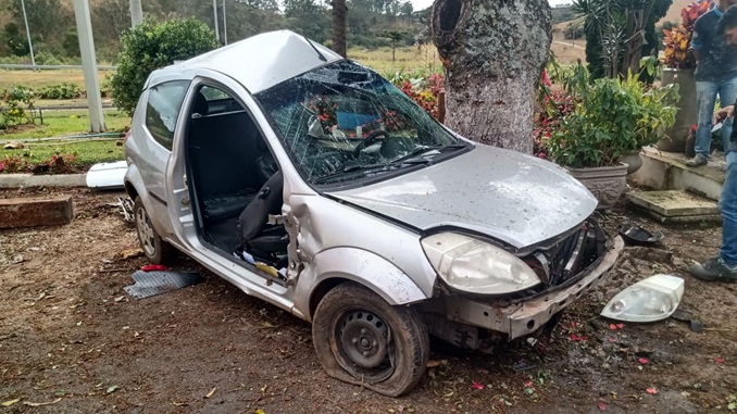 Acidente na BR-040 deixa um homem ferido