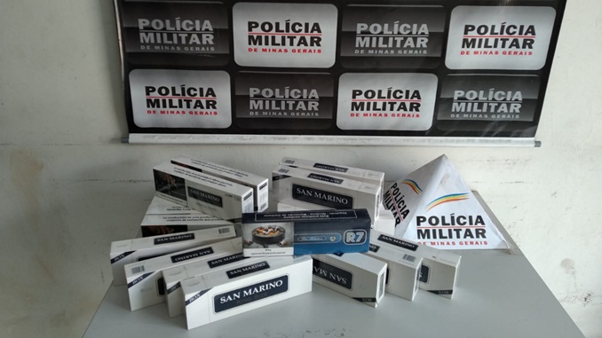 Homem é preso por contrabando de cigarros em Santos Dumont